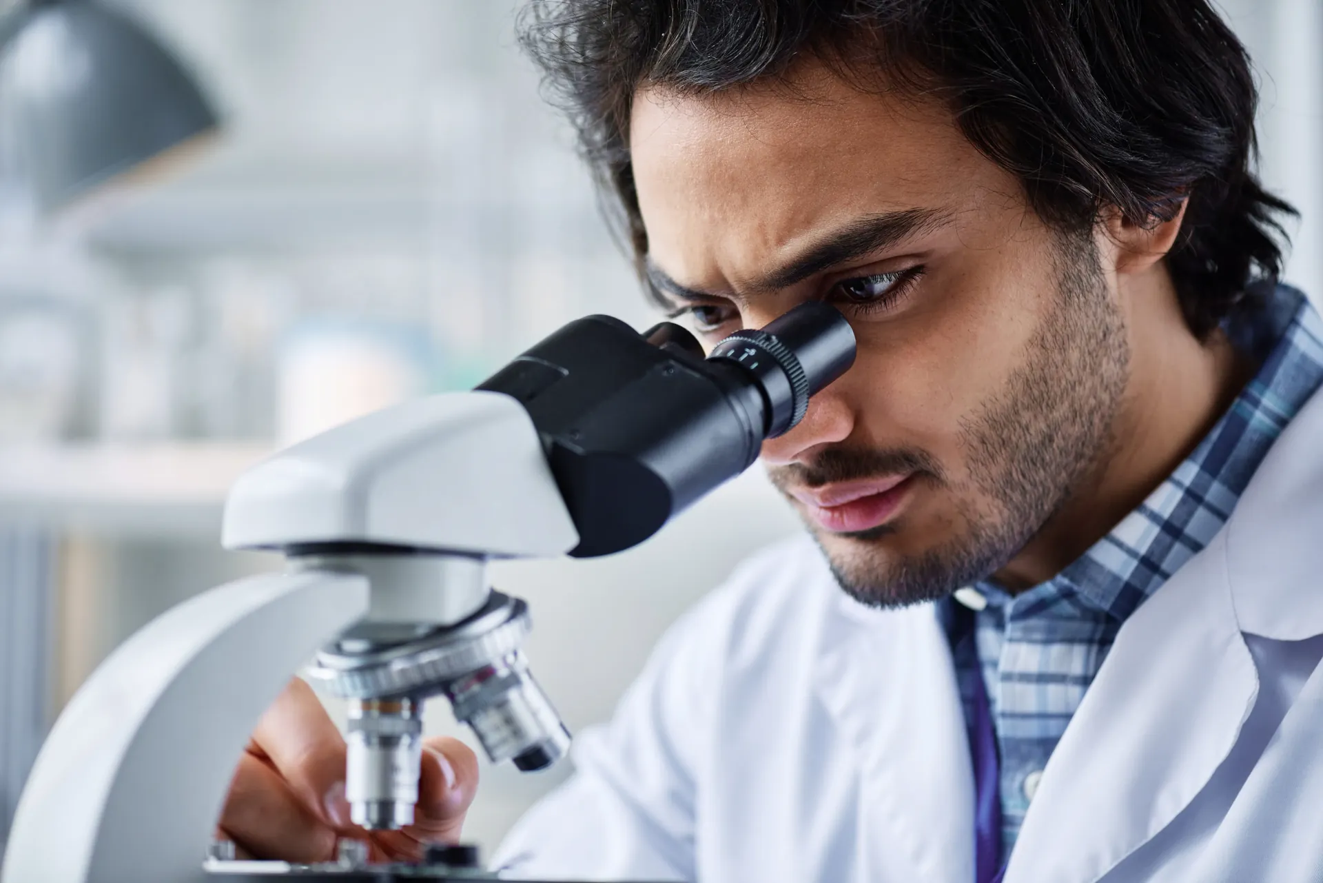 Scientist at work
